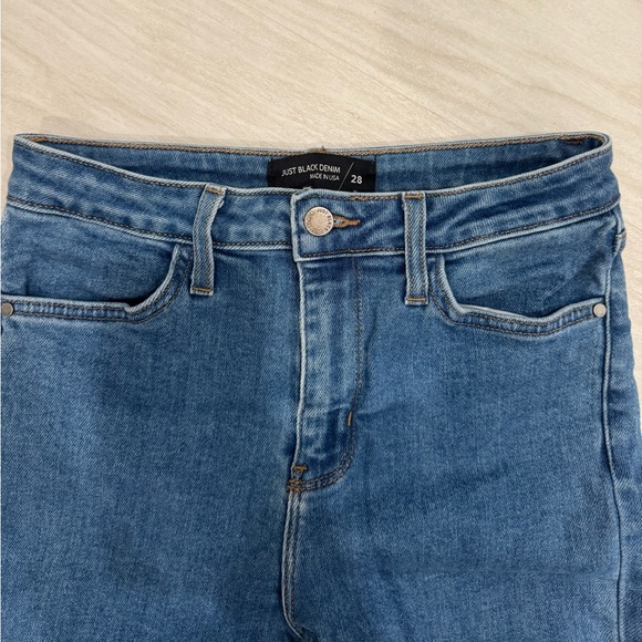 JUST BLACK DENIM JEANS - Picture 2 of 3